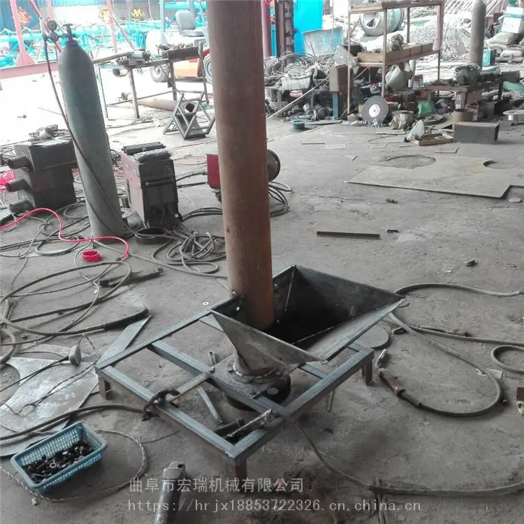 青海生产垂直提升机 螺旋上料机 U型绞龙螺旋输送机