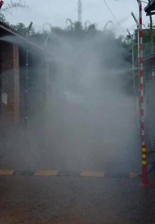 大门口车辆消毒 车间喷雾湿器降温 畜牧车辆自动消毒设备 质量保障