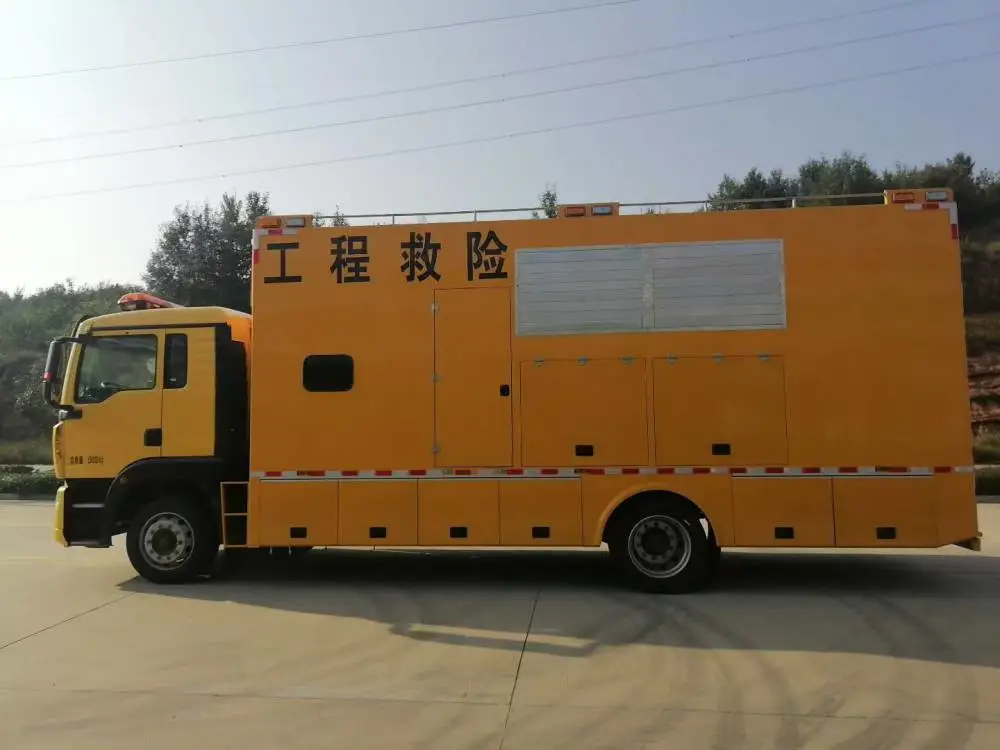 重汽豪沃HAOWO排水救险车 5000立方应急救援排涝车