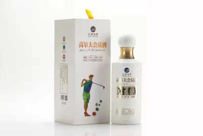 贵州茅台镇东泰帝中海高尔夫会员酒53°500ml1*6