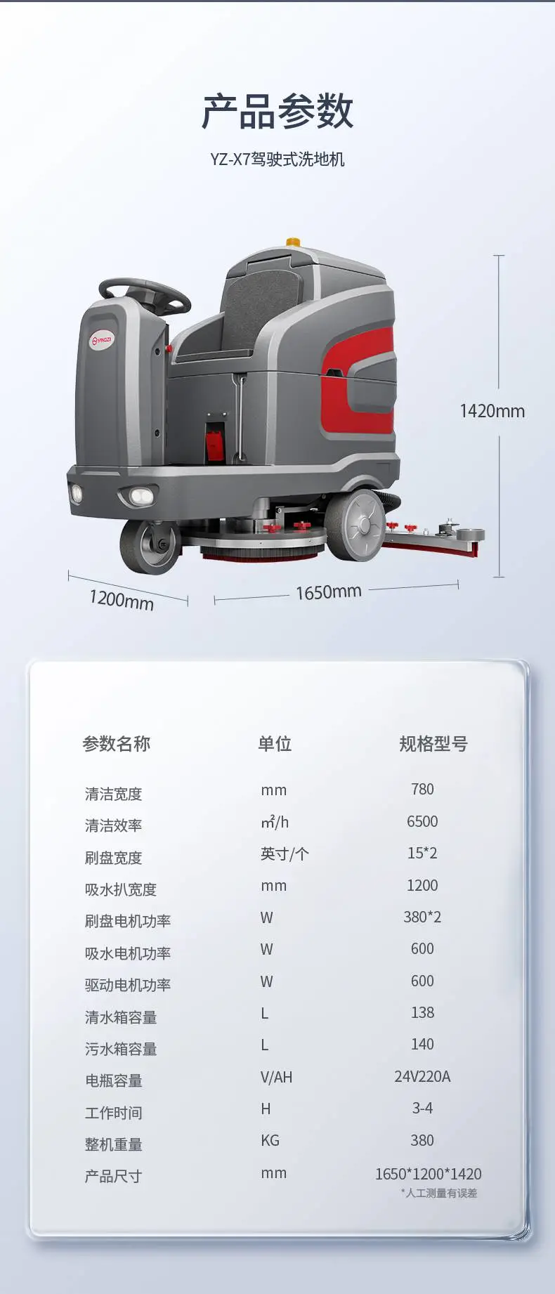开荒保洁可以用洗地机吗扬子无线双刷洗地机