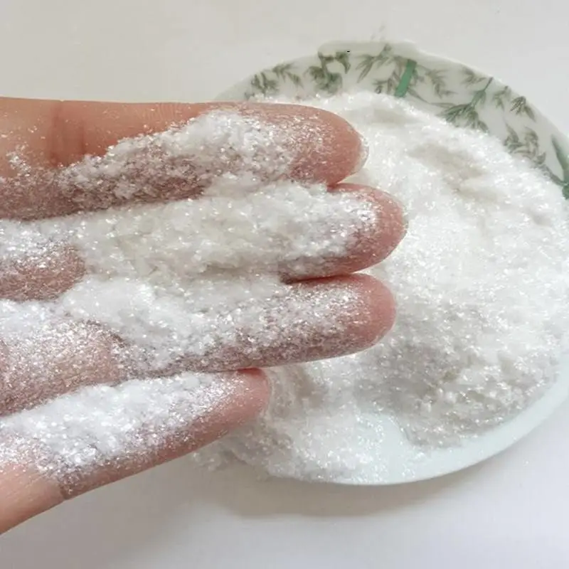 厂家批发氟金云母粉陶瓷涂料塑料美甲用材料合成云母细白60目