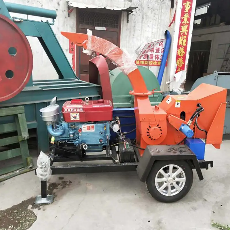 树枝粉碎机设备 果树枝粉碎机 大型树叶粉碎机生产厂家 枝条粉碎机价格