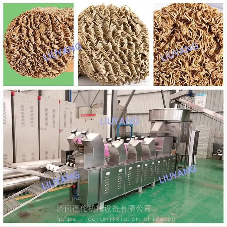 油炸方便面加工设备,波浪纹方便面生产流水线设备
