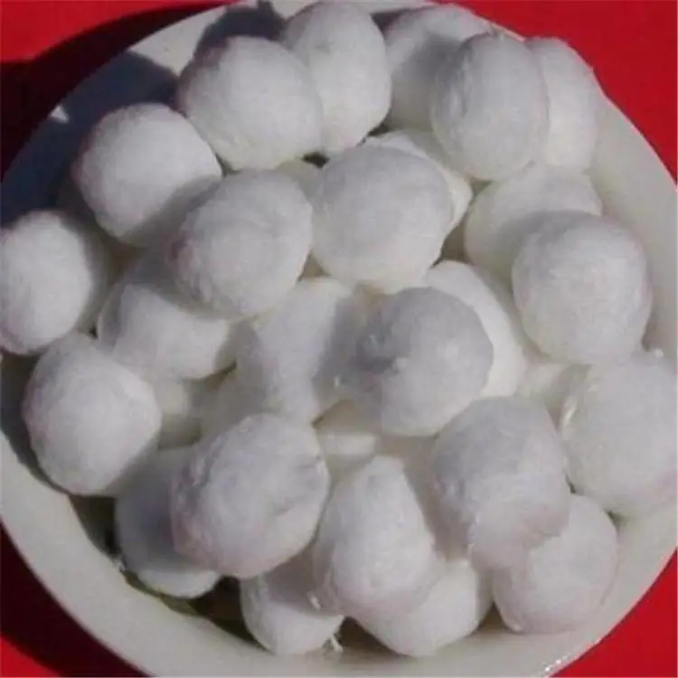 安顺 荣茂纤维球 含油水处理专用过滤器装填改性纤维球填料价格价位