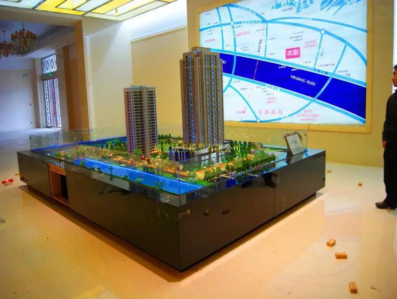 通化建筑模型-规划沙盘-电子沙盘