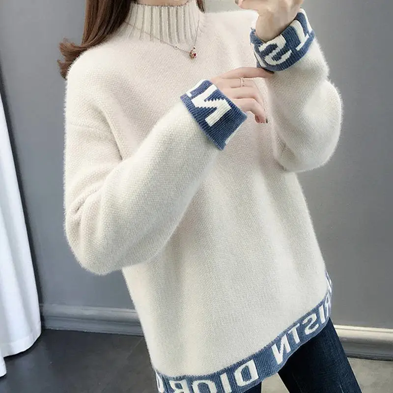 女针织套头羊毛衫义乌宾王服装批发市场冬季韩版新款毛呢