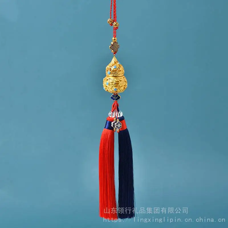中国风葫芦流苏挂件车男士车载吊饰女车饰装饰品车内饰品