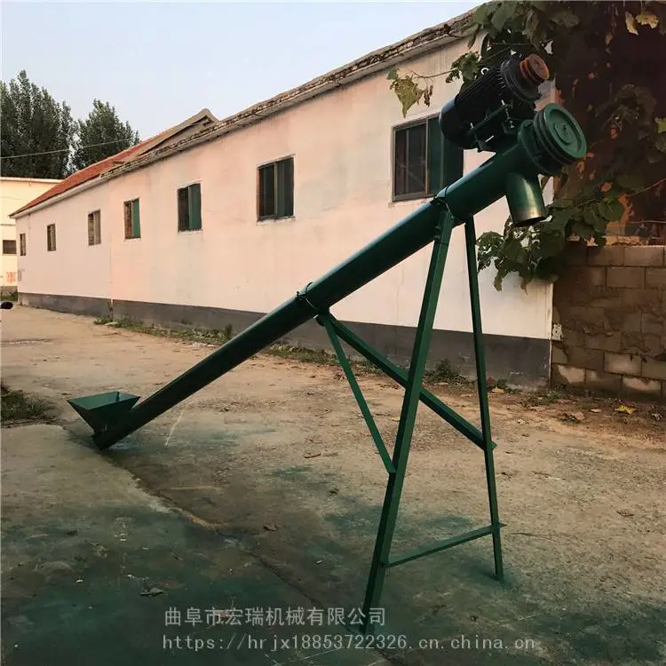 广州采购不锈钢输送机电厂煤灰装罐螺旋输送机调味品提升机