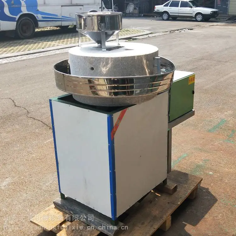 新型面粉石磨机加工 商用电动石磨面粉机 家用电动石磨耐磨 价格
