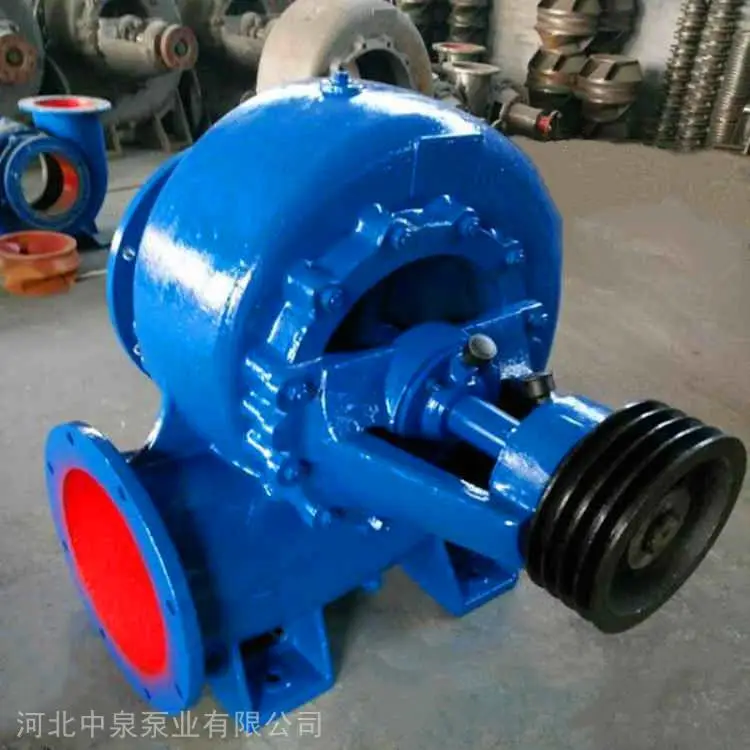 中泉上出水混流泵 林口500HW-6单级离心蜗壳混流泵 铸铁配件 卧式循环抽水泵物有所值