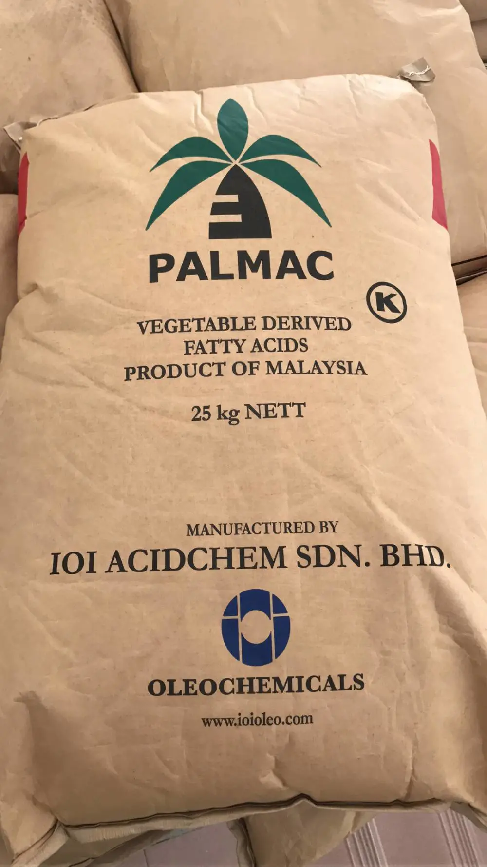 马来椰树棕榈酸 十六酸 软脂酸 工业级 25KG/包现货