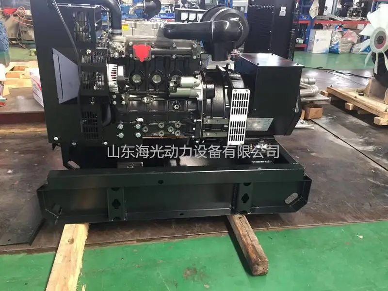 18千瓦帕金斯三相发电机静音箱低噪音底座油箱