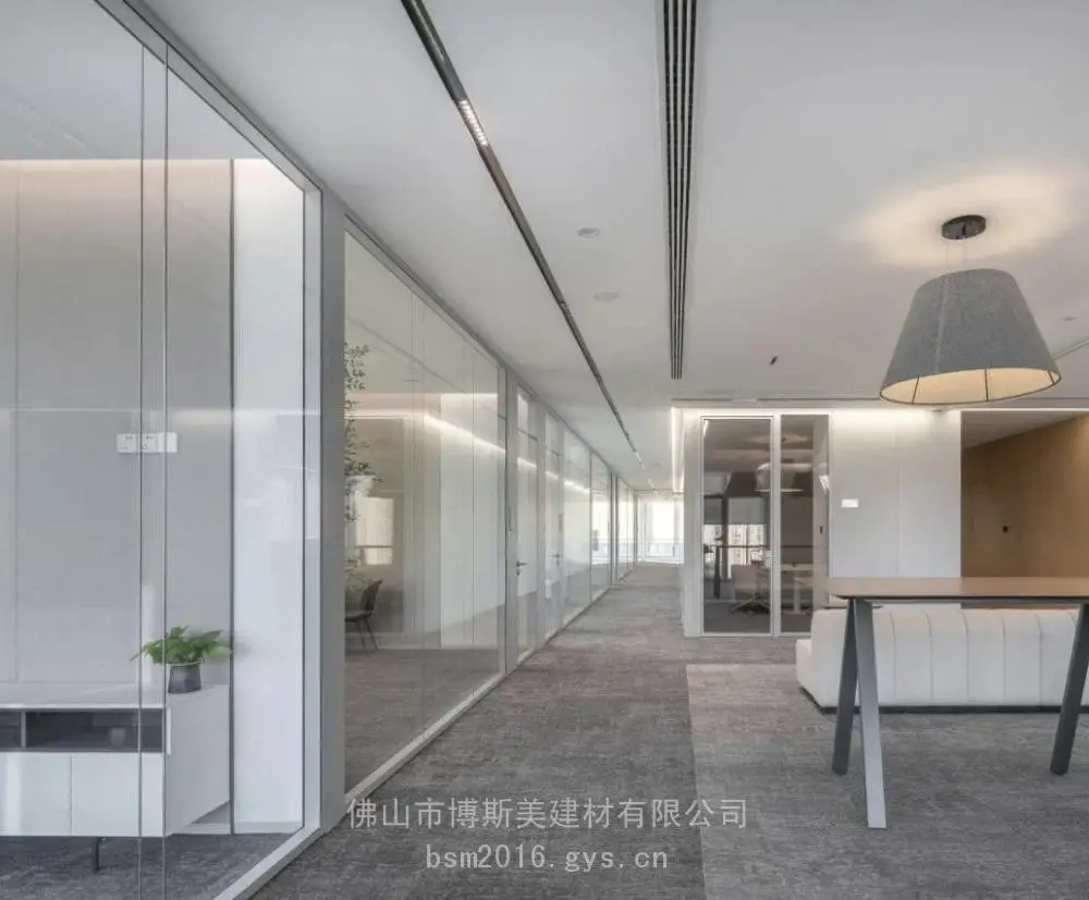 吴忠60款全景双玻隔断100款单玻全景隔断安装