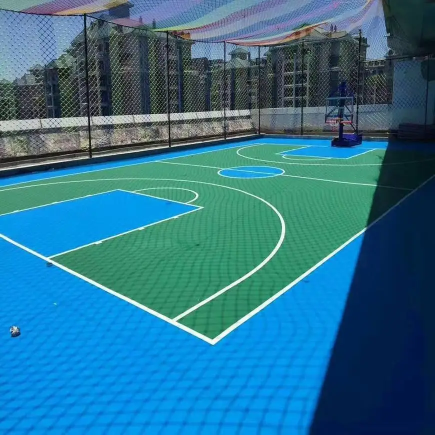 篮球场围网图的