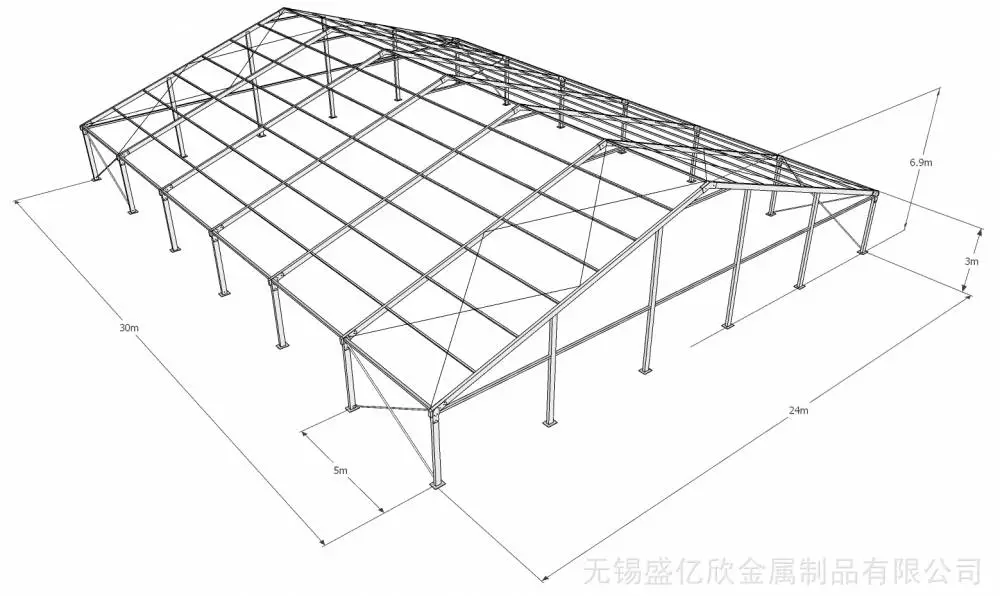 泳池保温篷房模块化建筑活动棚种类繁多颜色多样