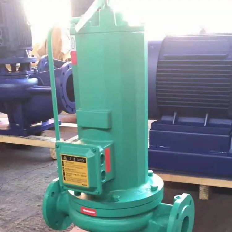 洛集泵业SPG80-160型屏蔽式管道泵空调循环泵供应耐温静音