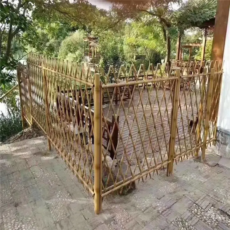 仿竹隔离栏 加工定做 小区花坛绿化围栏 万泰