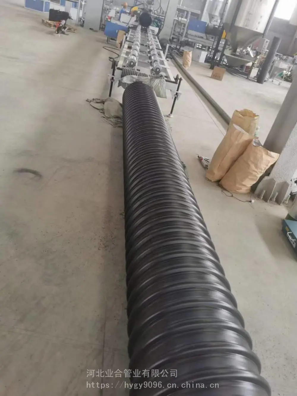 市政污水管道钢带增强波纹管SN12.5每米价格 河北生产厂现货直发