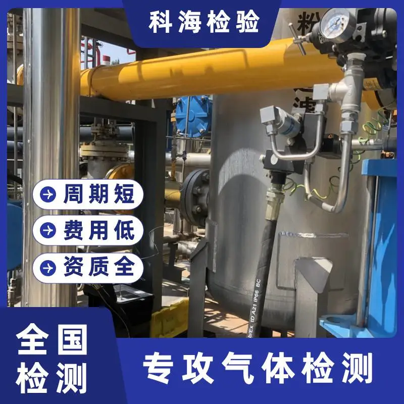 电子工业用气体氨质量含量检测第三方气体检测