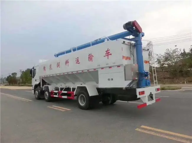 天锦饲料罐车常用车型推荐