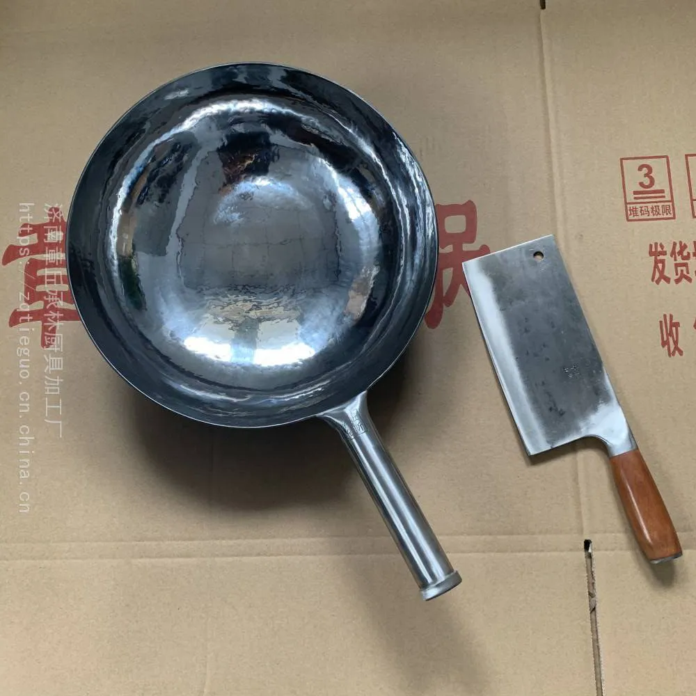 老式铁锅哪里有卖山东章丘铁锅哪家正宗价格章丘鱼鳞纹铁锅