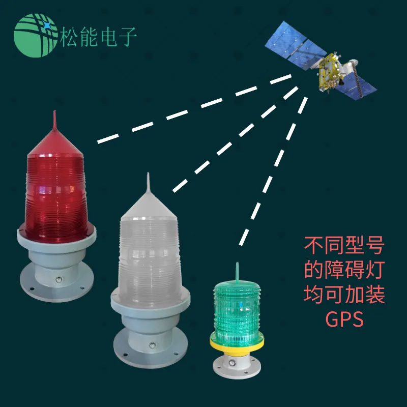 松能GPS同步闪光航空障碍灯GZ-122LED低光强航空灯航标灯