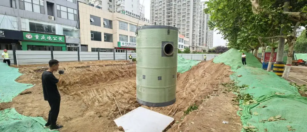 河北一体化泵站生产供应 污水泵站 双泵系统 自动切换
