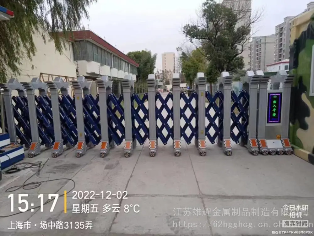 三亚黑龙江长春北京红门九竹财门铝合金工业悬浮门段滑门电动小门车牌识别空降闸智能整体解决方案