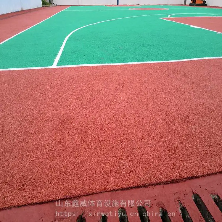 塑胶篮球场 丙烯酸篮球场 货源充足