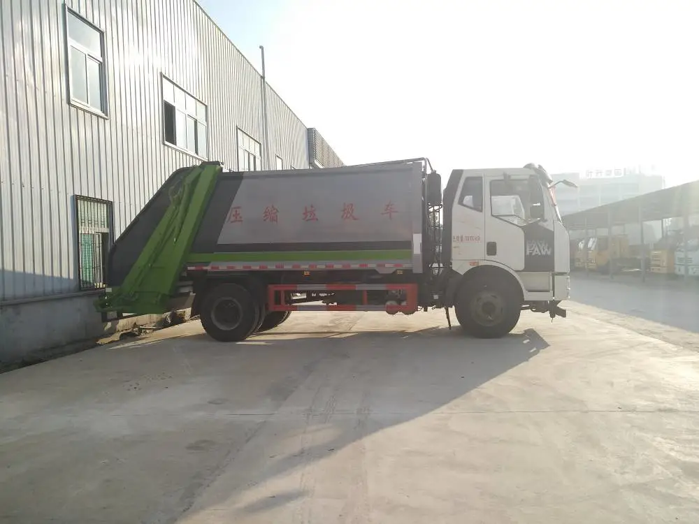 黑龙江东风天锦压缩垃圾车 大型压缩垃圾车多少钱一辆