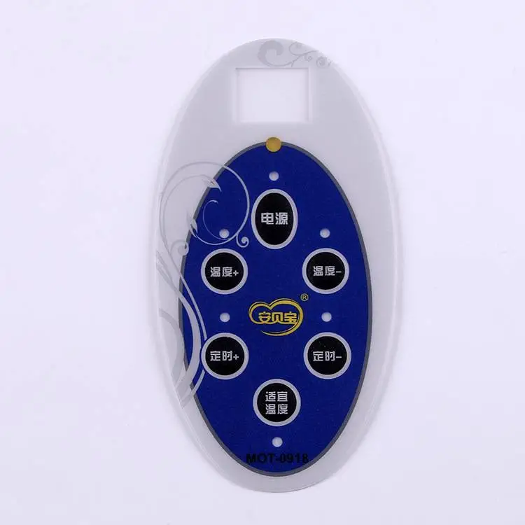 沧浪定做P面贴膜双面塑谟开天按键PC面贴PT面用PVC生产面贴