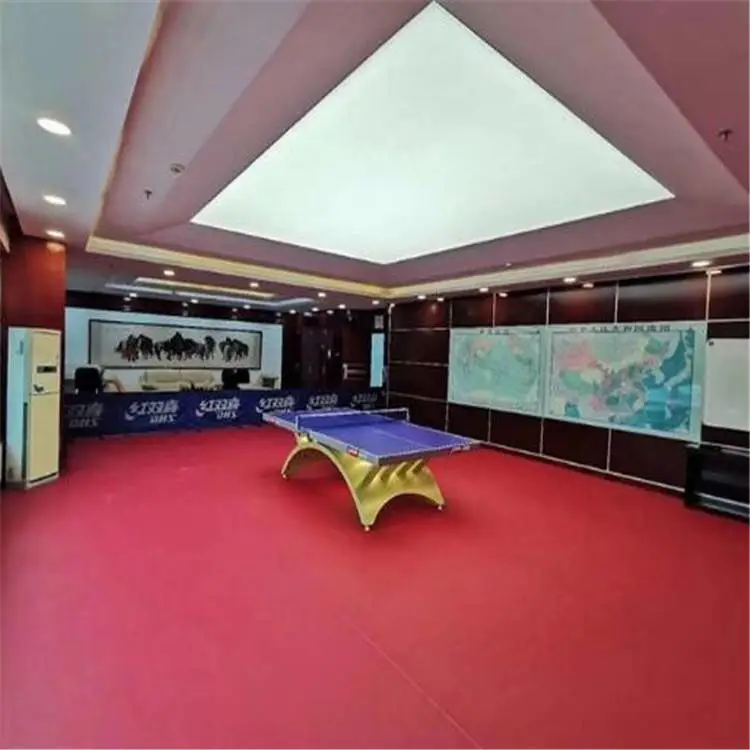 六盘水 宝石纹塑胶地板 防滑PVC地胶 匹克球地胶