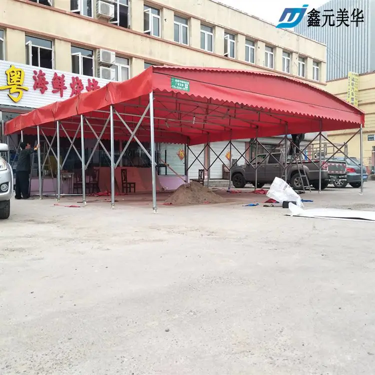 泸州屋顶推拉雨篷推拉伸缩钢架篷施工员培训