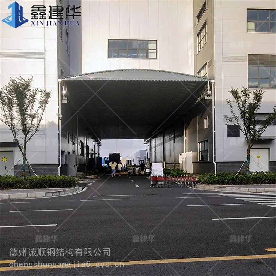 移动停车棚福州仓储棚帆布电动工业雨棚活动厂房棚