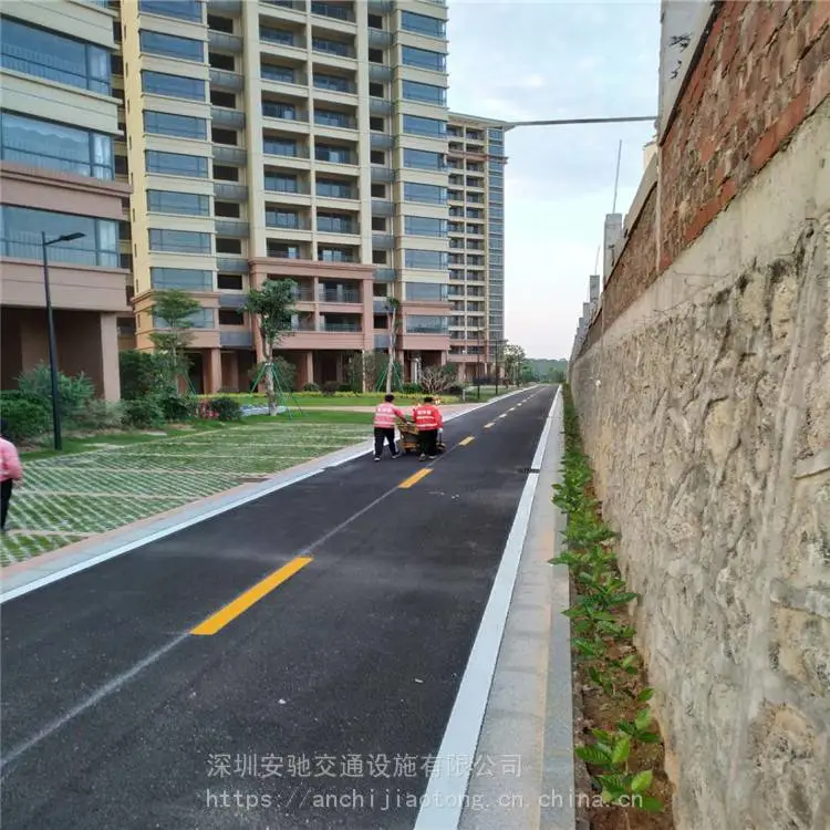 深圳厂房热熔划线 检测站热熔标线施工多年经验
