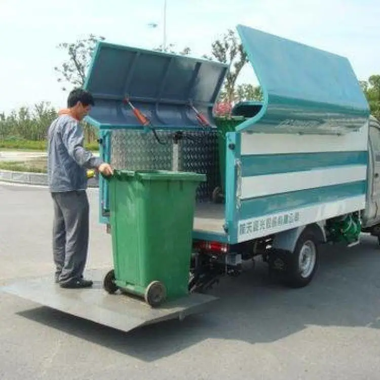 解放CA5040CTYK3LE5桶装垃圾车 垃圾分类桶驳运车