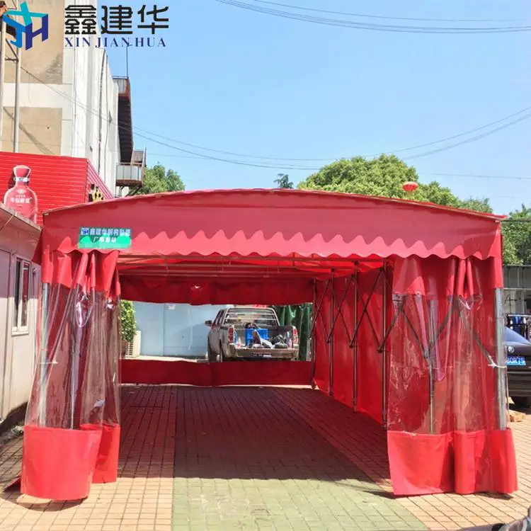 广宗 电动蓬 玻璃雨棚 厂家直销