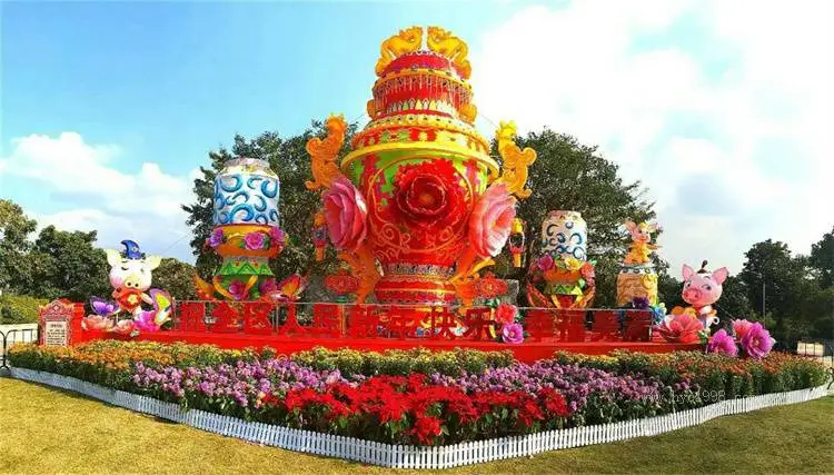 福建仿真动物 华亦彩 嘉年华彩灯价格