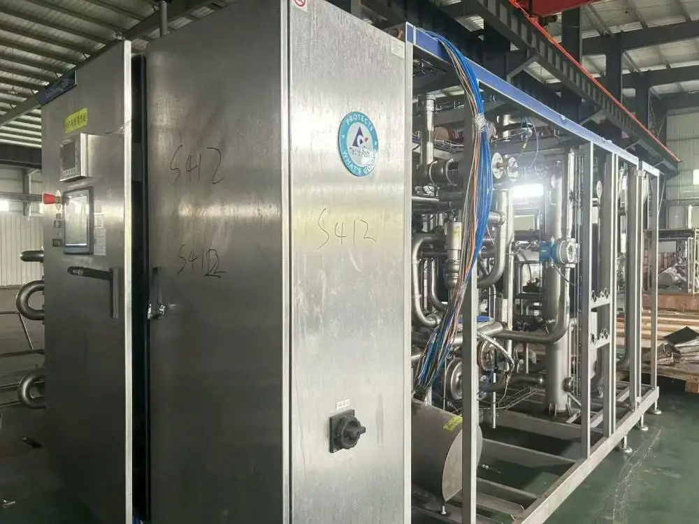 利乐20吨管式UHT杀菌机：高效热回收与精准温控，赋能高品质无菌生产