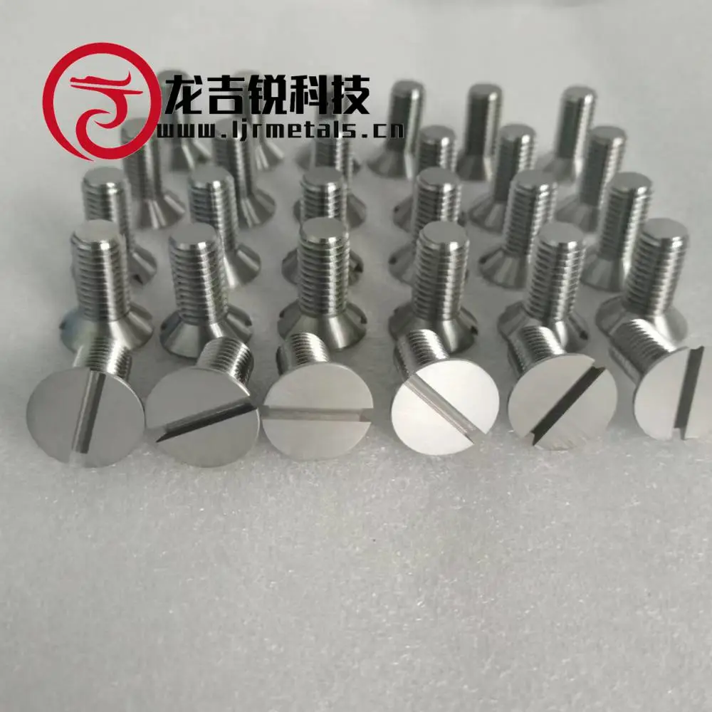 龙吉锐MO1钼螺杆螺钉螺母 99.95%纯度 耐1300℃高温 1200粒度可定制