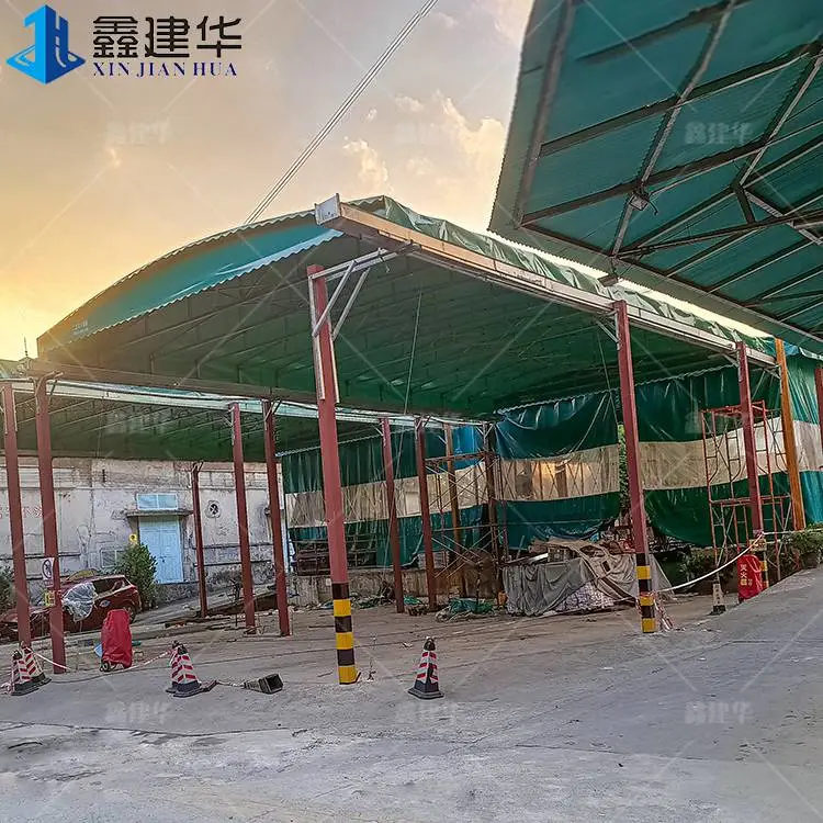 茂县定制推拉蓬 喷漆房定制 可上门安装