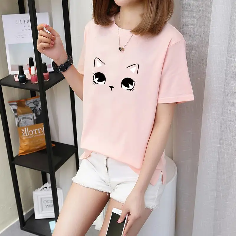 品牌服装***尾货网络新款女装短袖T恤摆地摊尾货服装