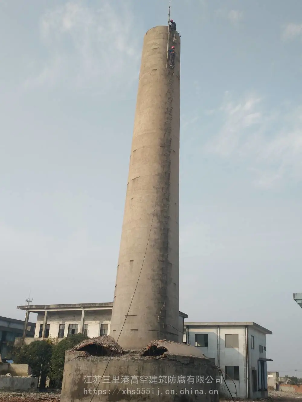 冷却塔人字柱加固伞形水塔新建汕尾烟囱安装平台旋转梯的作用 冷却塔人字柱加固伞形水塔新建汕尾烟囱安装平台旋转梯的作用