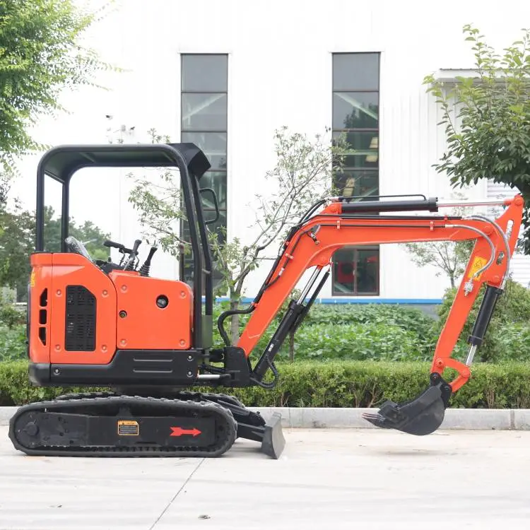 10小型挖掘机农用挖机微型勾机多功能挖土机17型履带式小勾机