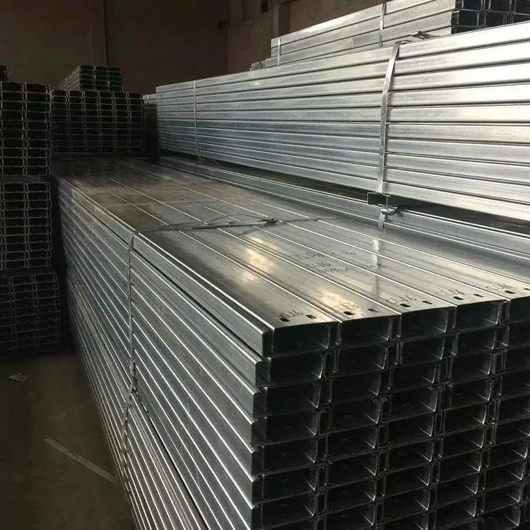 热镀锌180*40*20型材 重庆镀锌带C型钢厂 重庆展恩C型钢厂