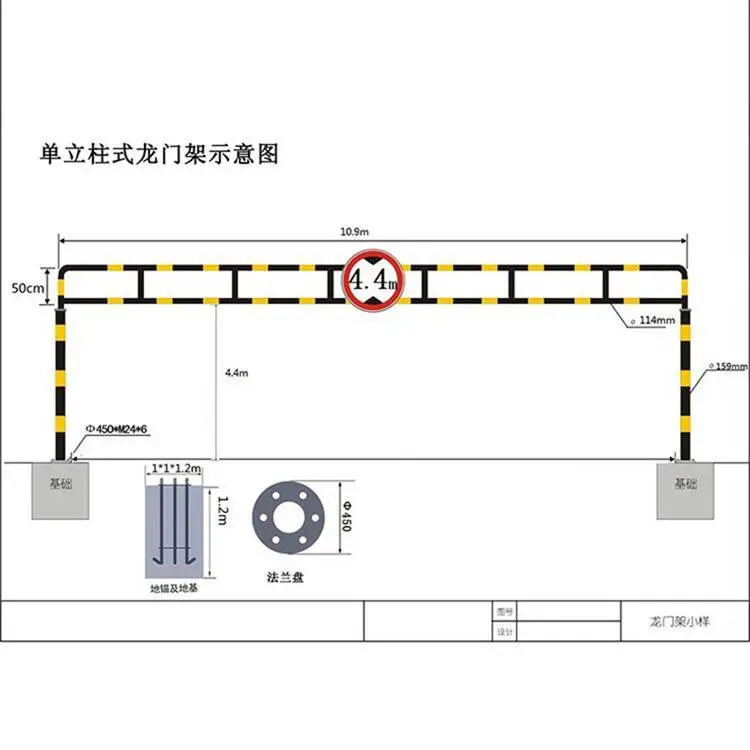 广东深圳交通龙门架道路限高架厂家