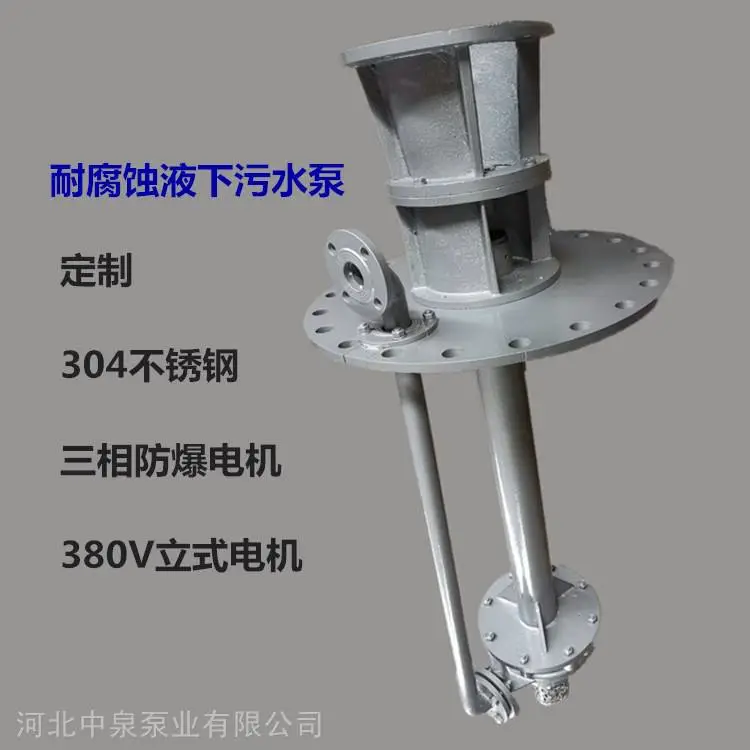 抗磨耐腐蚀不锈钢污水提升泵 沽源污水泵 不锈钢污水提升泵50口径