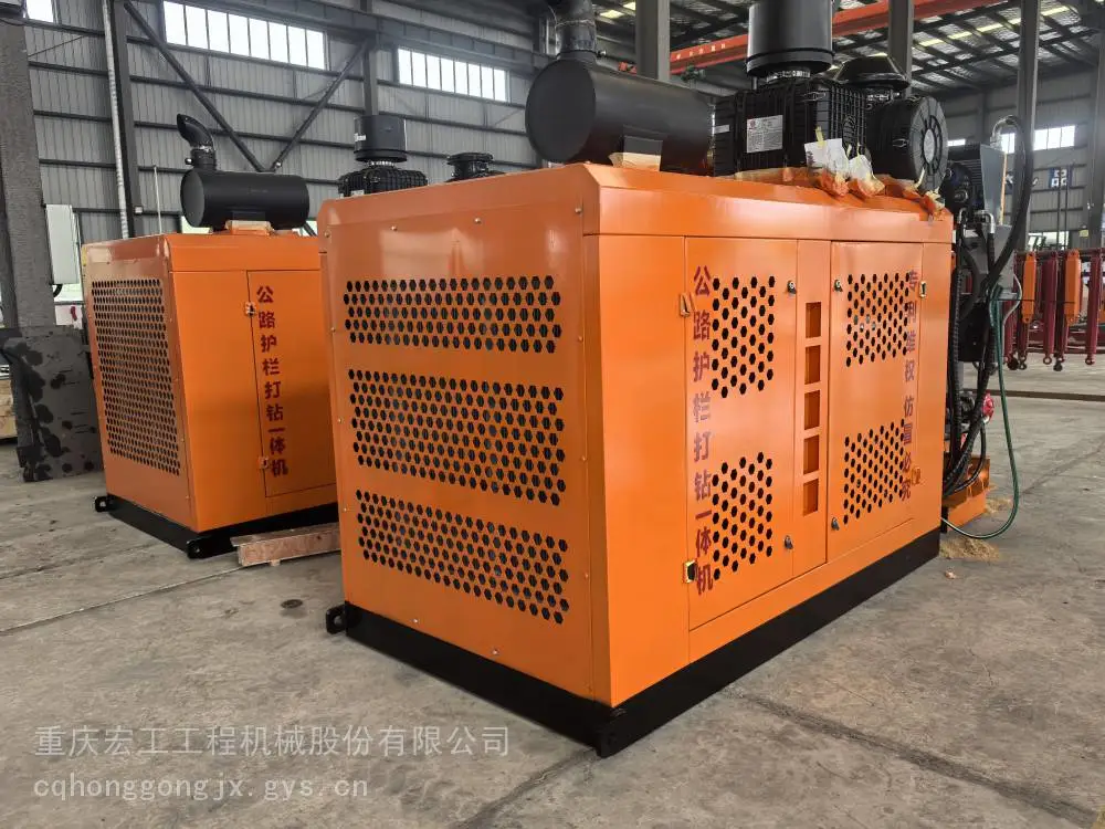 高速公路防护栏打桩机 打桩机 钻孔式打桩机 车载式钻机