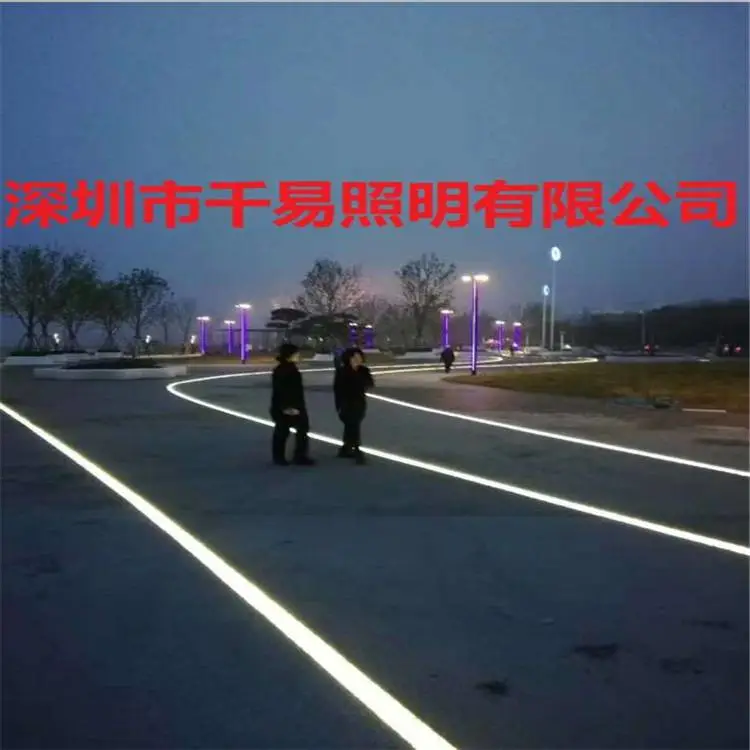 彩色LED埋地线条灯 弧形成品灯诚信为本